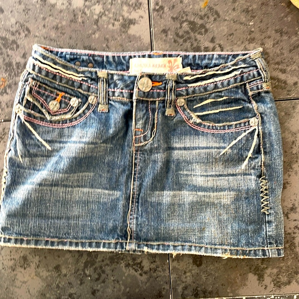 Laguna Beach Jean skirt